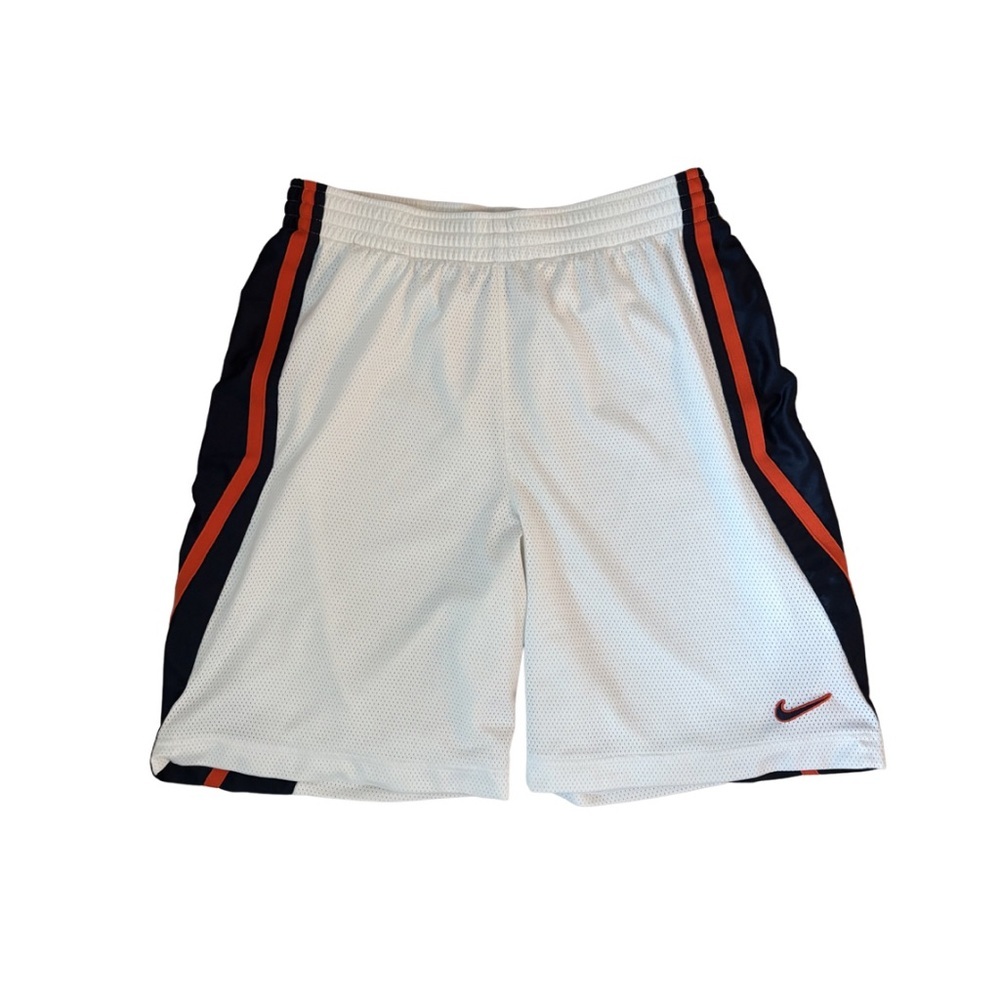 Nike Y2K Baller Shorts with Navy & Orange Accents